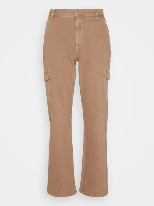 Zdjęcie produktu Jeansy Relaxed Fit Hollister Co. brązowy