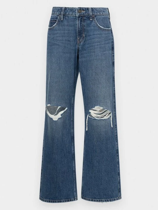 Zdjęcie produktu Jeansy Relaxed Fit Hollister Co. niebieski denim