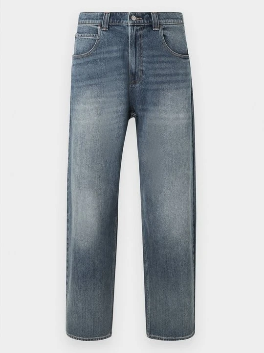 Zdjęcie produktu Jeansy Relaxed Fit Hollister Co. niebieski denim