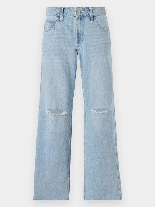 Zdjęcie produktu Jeansy Relaxed Fit Hollister Co. jasnoniebieski denim