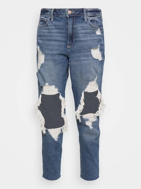Zdjęcie produktu Jeansy Relaxed Fit Hollister Co. niebieski denim