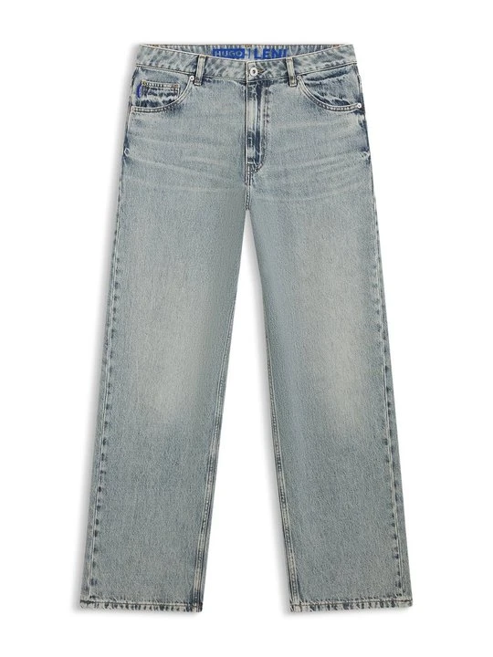 Zdjęcie produktu Jeansy Relaxed Fit Hugo niebieski denim