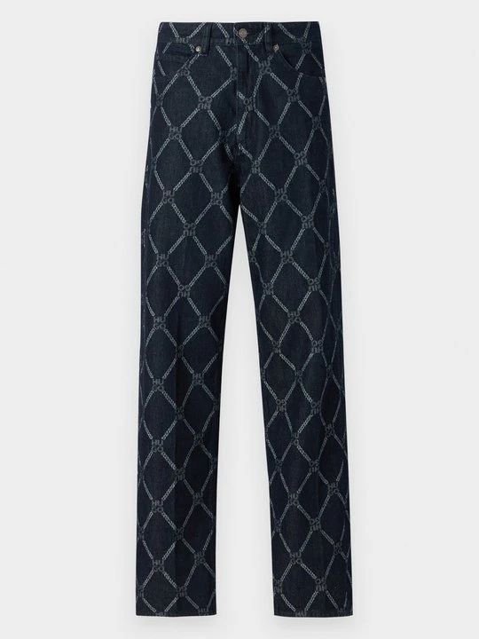 Zdjęcie produktu Jeansy Relaxed Fit Hugo granatowy