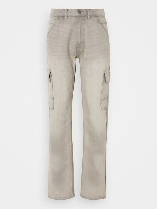 Zdjęcie produktu Jeansy Relaxed Fit INDICODE jasnoszary