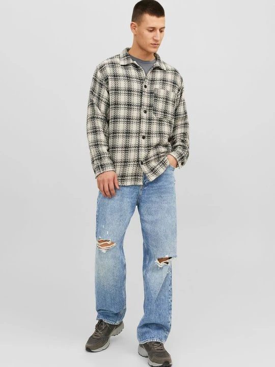 Zdjęcie produktu Jeansy baggy Jack&Jones niebieski denim