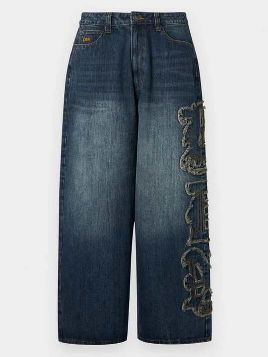 Zdjęcie produktu Jeansy Relaxed Fit Jaded London niebieski denim