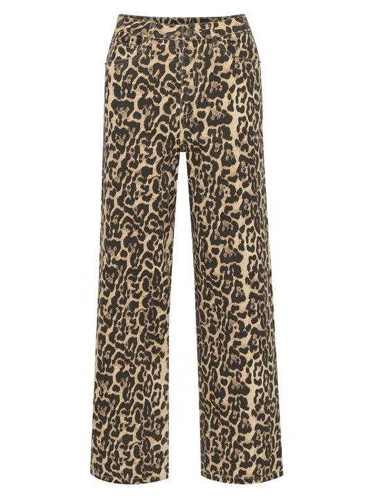 Zdjęcie produktu Jeansy Relaxed Fit Kaffe brązowy