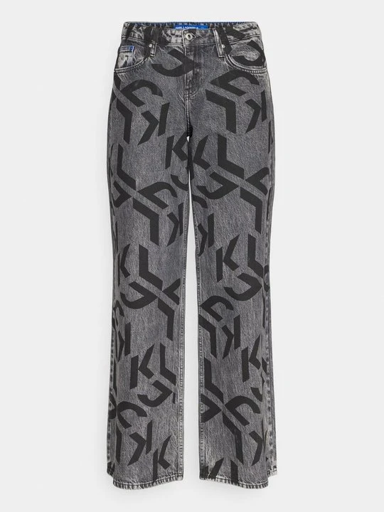Zdjęcie produktu Jeansy Relaxed Fit KARL LAGERFELD szary