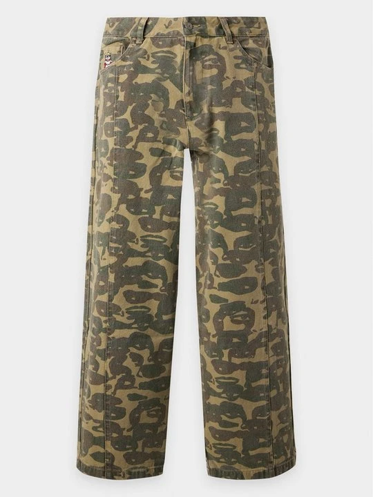 Zdjęcie produktu Jeansy Relaxed Fit Kidsuper zielony