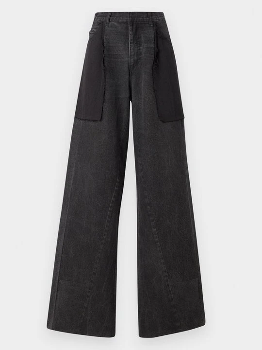 Zdjęcie produktu Jeansy Relaxed Fit Ksenia Schnaider ciemnoszary