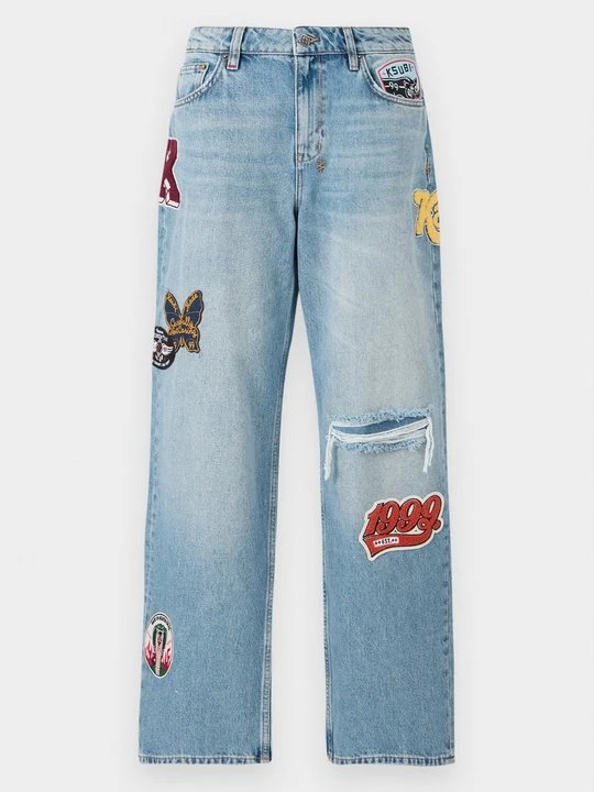 Zdjęcie produktu Jeansy Relaxed Fit KSUBI granatowy