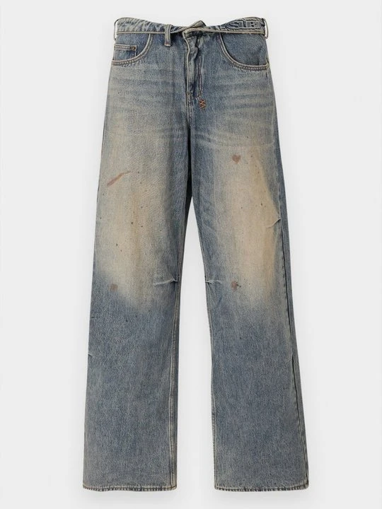 Zdjęcie produktu Jeansy Relaxed Fit KSUBI granatowy