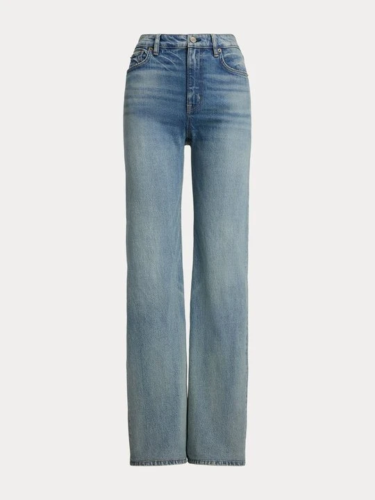 Zdjęcie produktu Jeansy Relaxed Fit Lauren Ralph Lauren jasnoniebieski denim