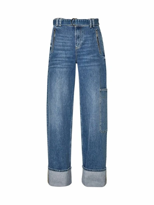 Zdjęcie produktu Jeansy Relaxed Fit Liu Jo niebieski denim