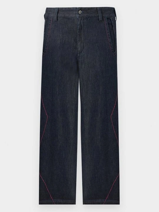 Zdjęcie produktu Jeansy Relaxed Fit Lyle & Scott ciemnoniebieski