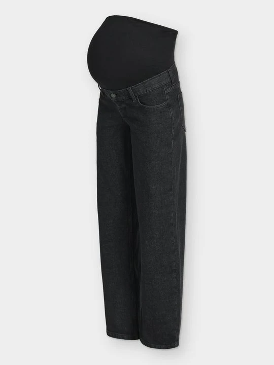 Zdjęcie produktu Jeansy Relaxed Fit Mamalicious czarny