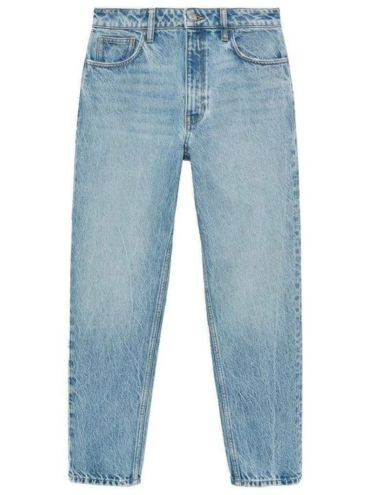 Zdjęcie produktu Jeansy Relaxed Fit Mango niebieski