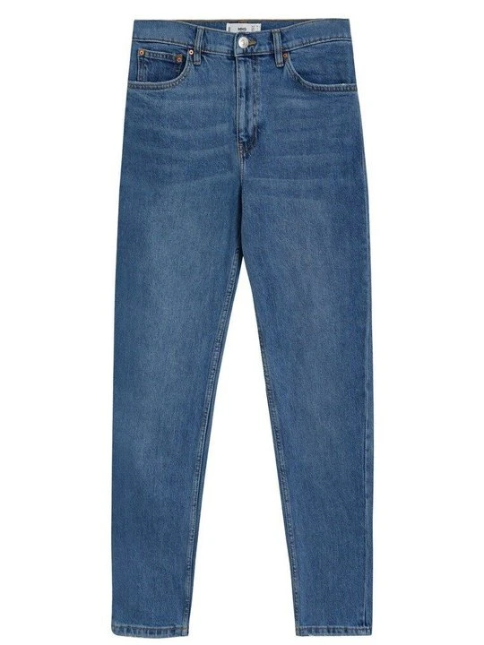 Zdjęcie produktu Jeansy Relaxed Fit Mango niebieski