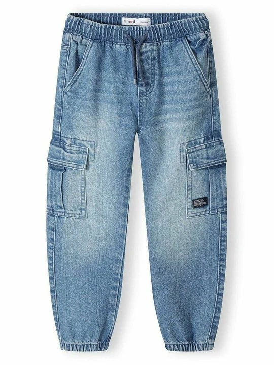 Zdjęcie produktu Jeansy Relaxed Fit MINOTI niebieski denim