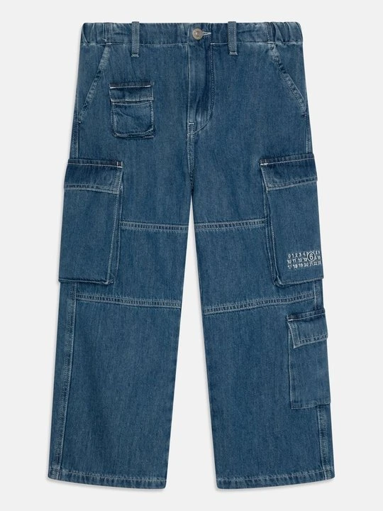 Zdjęcie produktu Jeansy Relaxed Fit MM6 Maison Margiela niebieski denim