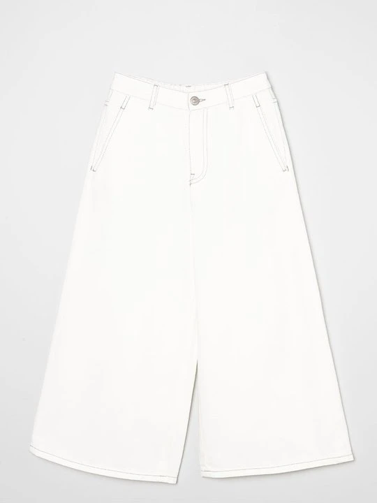 Zdjęcie produktu Jeansy Relaxed Fit MM6 Maison Margiela mleczny