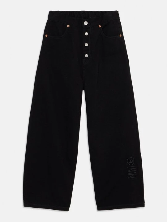 Zdjęcie produktu Jeansy Relaxed Fit MM6 Maison Margiela czarny