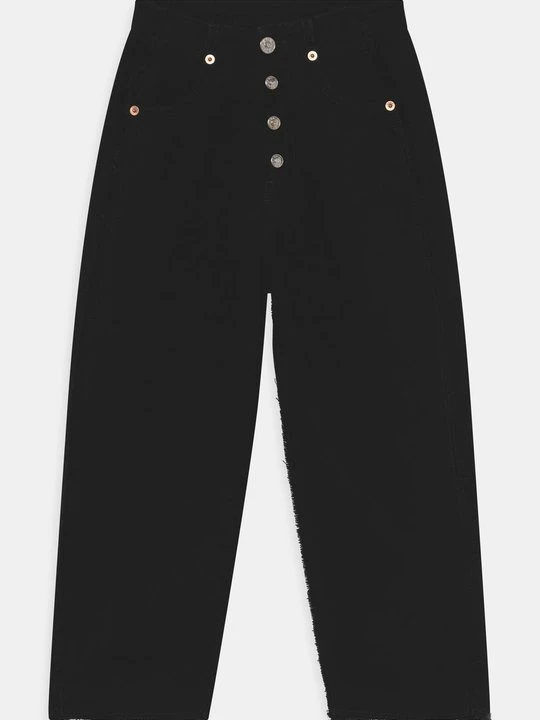 Zdjęcie produktu Jeansy Relaxed Fit MM6 Maison Margiela czarny