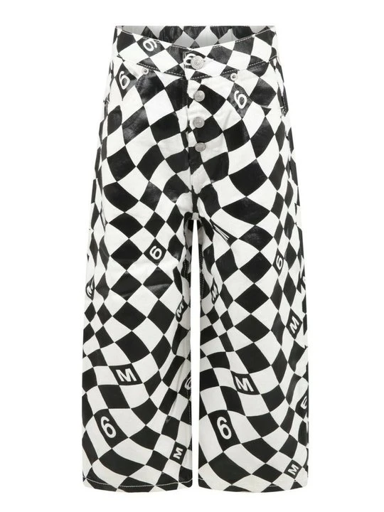 Zdjęcie produktu Jeansy Relaxed Fit MM6 Maison Margiela czarny