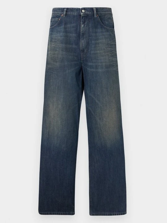 Zdjęcie produktu Jeansy Relaxed Fit MM6 Maison Margiela ciemnoniebieski
