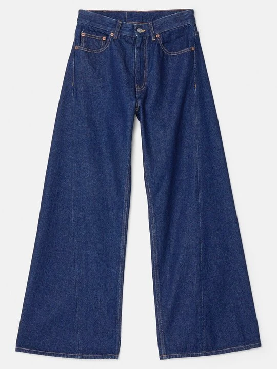 Zdjęcie produktu Jeansy Relaxed Fit MM6 Maison Margiela ciemnoniebieski