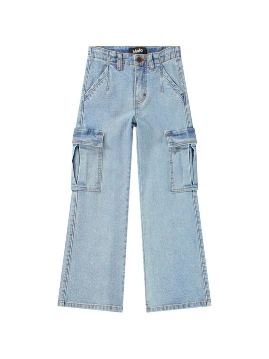 Zdjęcie produktu Jeansy Relaxed Fit Molo jasnoniebieski denim