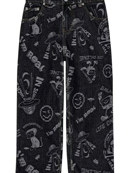 Zdjęcie produktu Jeansy Relaxed Fit Molo czarny