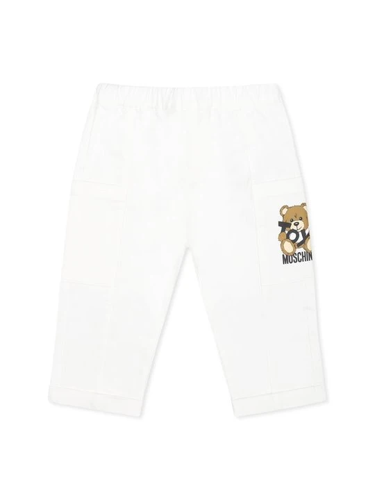 Zdjęcie produktu Jeansy Relaxed Fit MOSCHINO biały