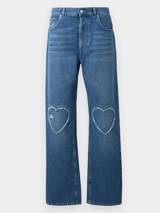 Zdjęcie produktu Jeansy Relaxed Fit MOSCHINO niebieski denim