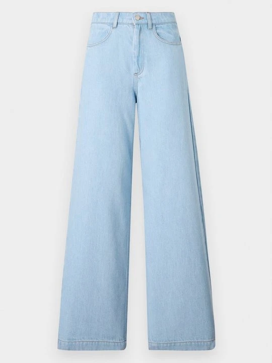 Zdjęcie produktu Jeansy Relaxed Fit MSCH Copenhagen jasnoniebieski