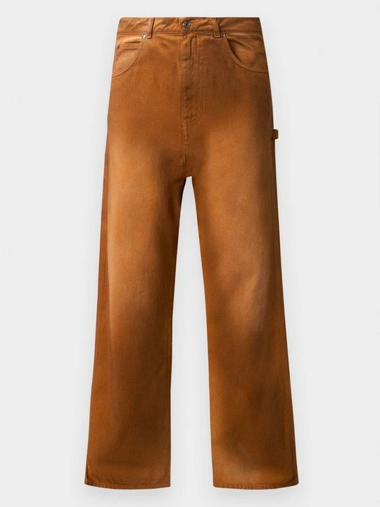 Zdjęcie produktu Jeansy Relaxed Fit MSGM beżowy