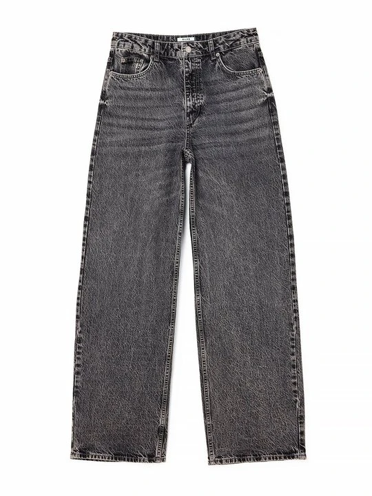 Zdjęcie produktu Jeansy Relaxed Fit NA-KD szary