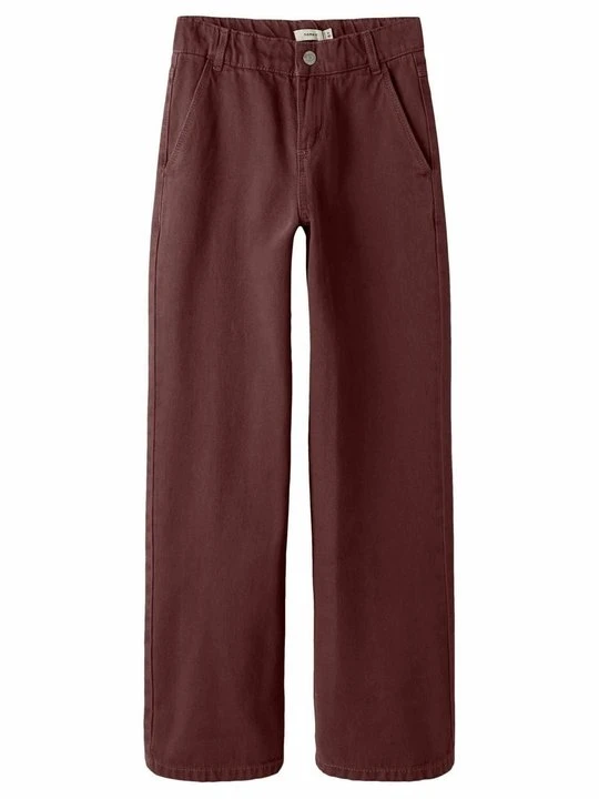 Zdjęcie produktu Jeansy Relaxed Fit NAME IT bordowy