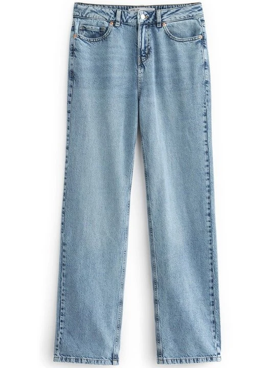 Zdjęcie produktu Jeansy Relaxed Fit Next niebieski