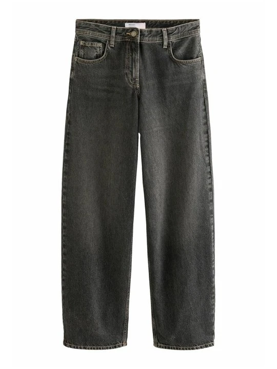 Zdjęcie produktu Jeansy Relaxed Fit Next czarny