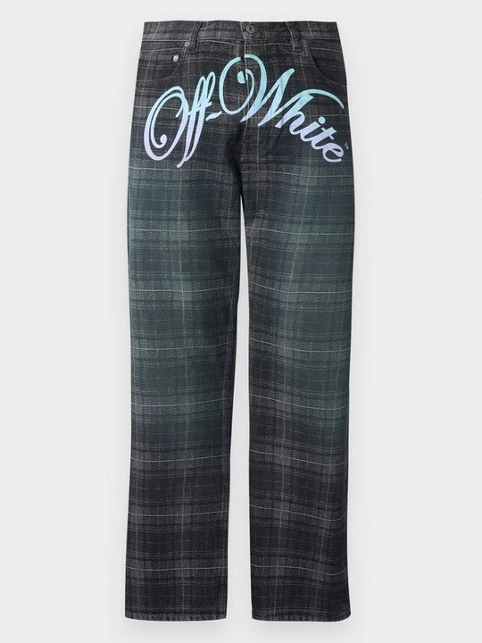 Zdjęcie produktu Jeansy Relaxed Fit Off White niebieski denim