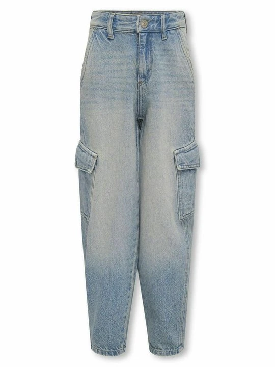 Zdjęcie produktu Jeansy Relaxed Fit ONLY GIRLS jasnoniebieski denim