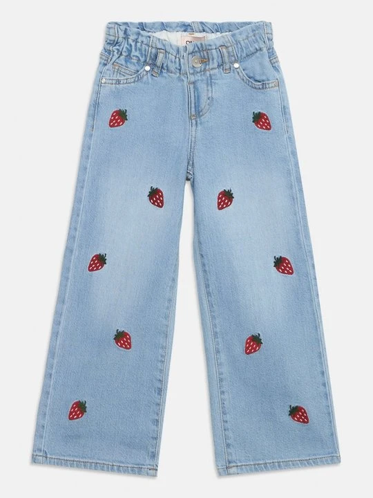 Zdjęcie produktu Jeansy Relaxed Fit ONLY MINI jasnoniebieski denim