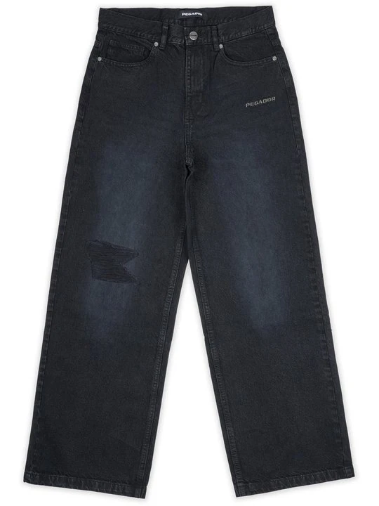 Zdjęcie produktu Jeansy Relaxed Fit Pegador czarny