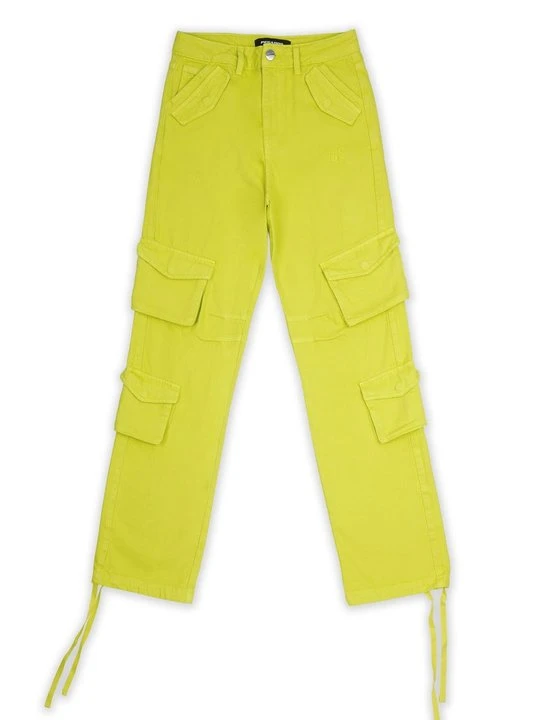 Zdjęcie produktu Jeansy Relaxed Fit Pegador żółty