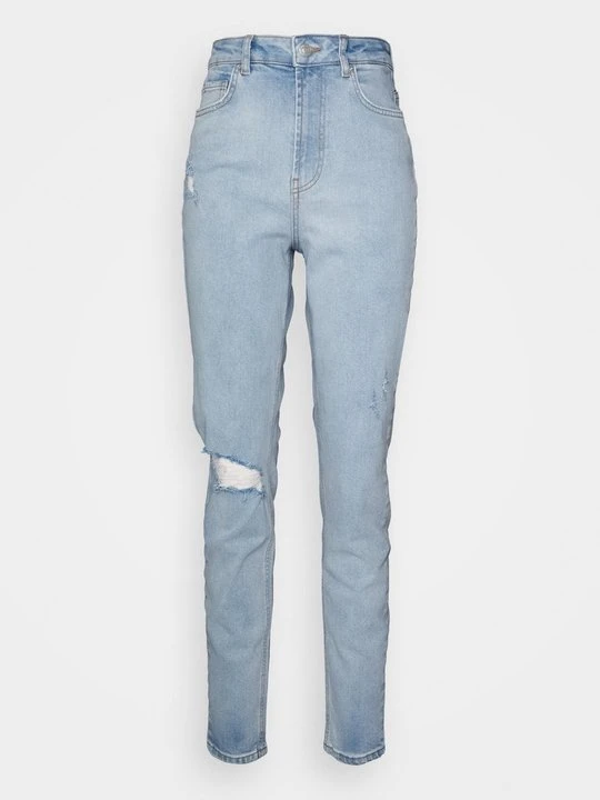 Zdjęcie produktu Jeansy Relaxed Fit Pieces jasnoniebieski denim
