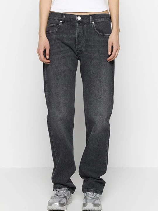Zdjęcie produktu Jeansy Relaxed Fit Pinko ciemnoszary