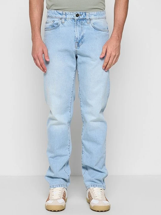 Zdjęcie produktu Jeansy Relaxed Fit Profuomo niebieski