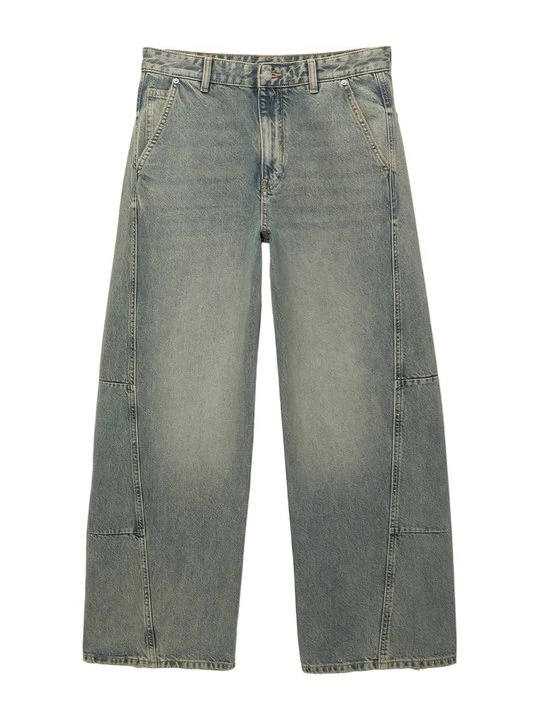 Zdjęcie produktu Jeansy Relaxed Fit PULL&BEAR niebieski denim