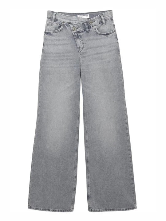Zdjęcie produktu Jeansy Relaxed Fit PULL&BEAR szary